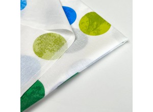 Бязь набивная Цветной горох 142 г/м2