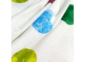 Бязь набивная Цветной горох 142 г/м2