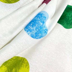 Бязь набивная Цветной горох 142 г/м2