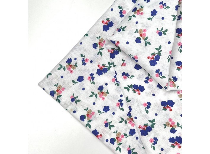 Ситец набивной Цветочки