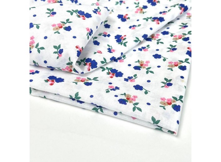 Ситец набивной Цветочки