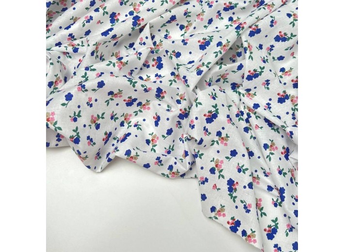 Ситец набивной Цветочки