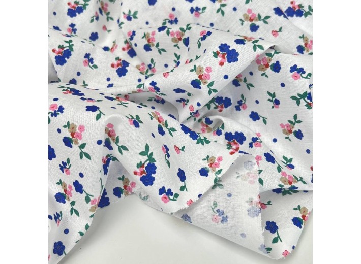 Ситец набивной Цветочки