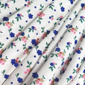 Ситец набивной Цветочки