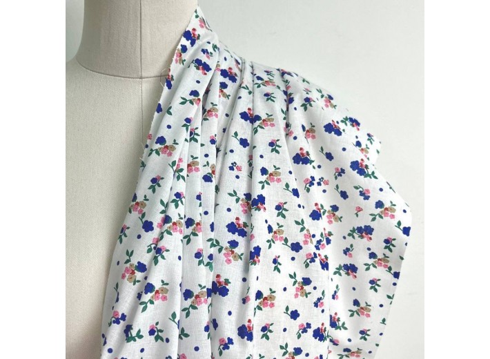 Ситец набивной Цветочки