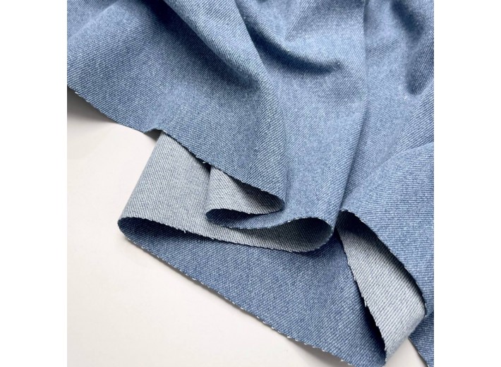 Деним вареный Голубой (330 г/м2)