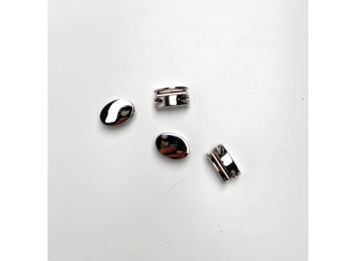 Фиксатор овальный металл Никель