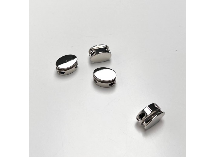 Фиксатор овальный металл Никель