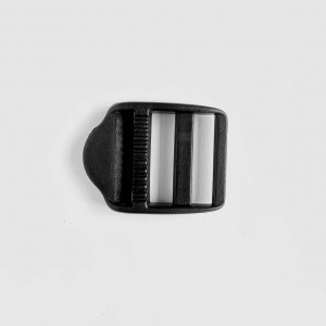 Пряжка-рамка регулировочная пластик 25 мм, Черный