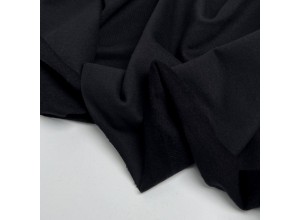 Футер 2х нитка микроначес с велюр-эффектом Черный