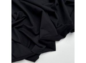 Футер 2х нитка микроначес с велюр-эффектом Черный