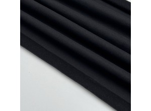 Футер 2х нитка микроначес с велюр-эффектом Черный