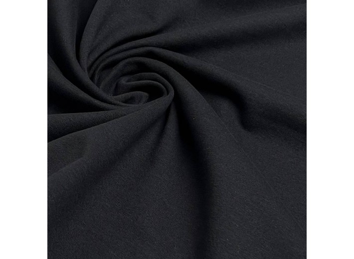 Футер 2х нитка микроначес с велюр-эффектом Черный