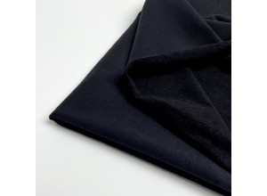 Футер 2х нитка микроначес с велюр-эффектом Черный