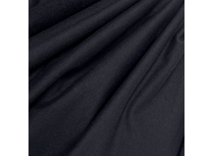 Футер 2х нитка микроначес с велюр-эффектом Черный