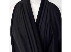 Футер 2х нитка микроначес с велюр-эффектом Черный