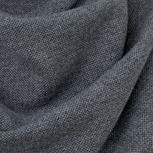 Футер-пике (2х нитка) Антрацит меланж