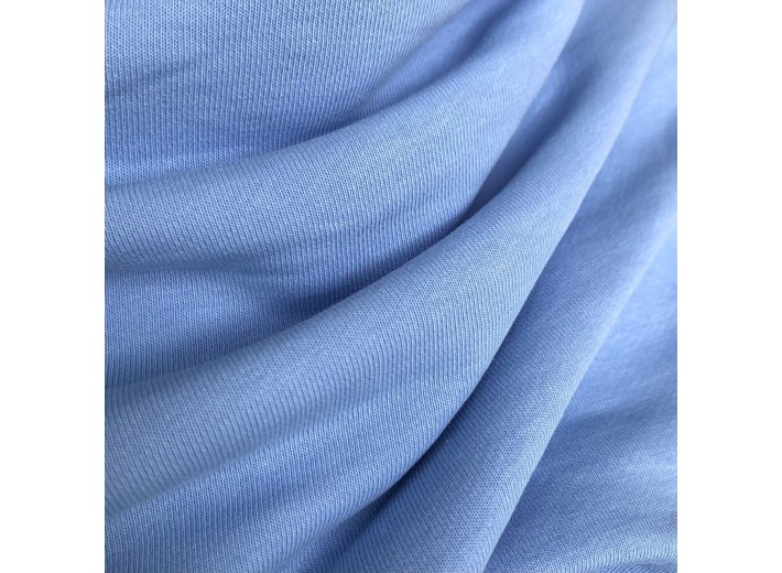 Футер 3х нитка петля Пыльно-голубой (Диагональ)