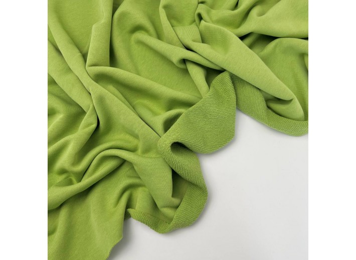 Футер 3х нитка петля Молодая зелень (диагональ)