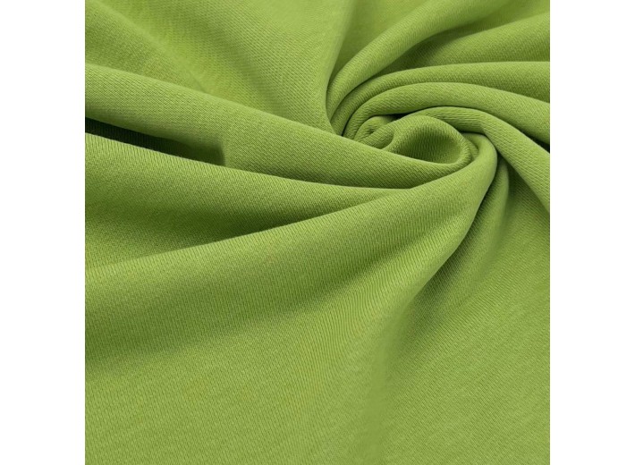 Футер 3х нитка петля Молодая зелень (диагональ)