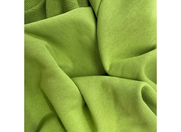 Футер 3х нитка петля Молодая зелень (диагональ)