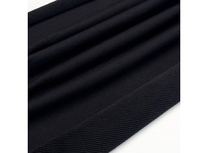 Футер 3х нитка петля Черный премиум (диагональ) (340 г/м2)