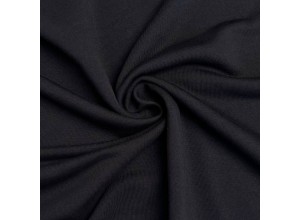 Футер 3х нитка петля Черный премиум (диагональ) (340 г/м2)