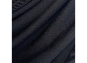 Футер 3х нитка петля Черный премиум (диагональ) (340 г/м2)