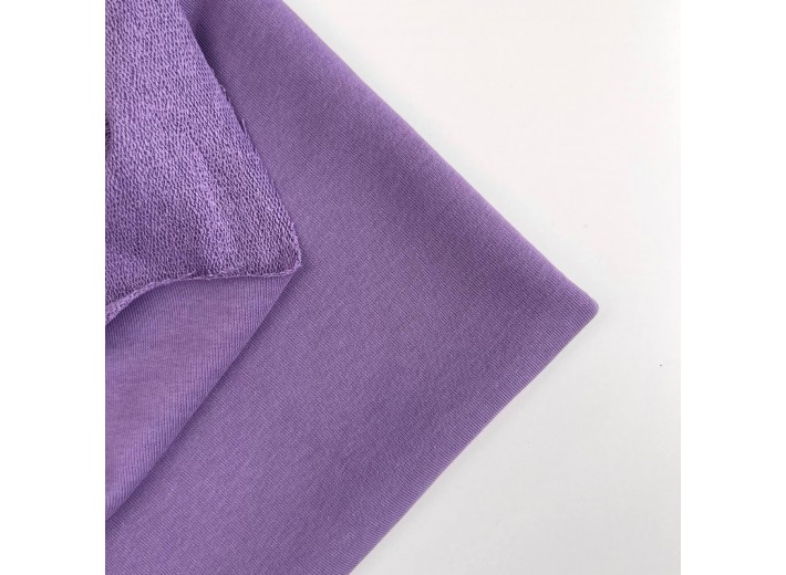 Футер 3х нитка петля Фиолетовый тюльпан