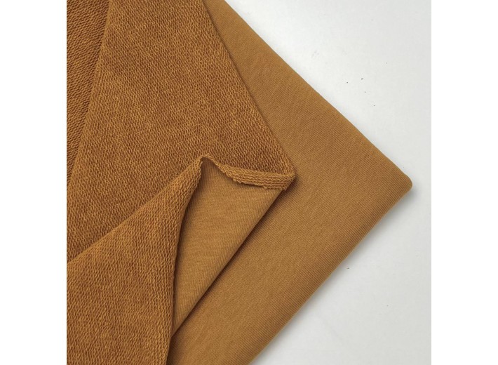 Футер 3х нитка петля Медовая горчица