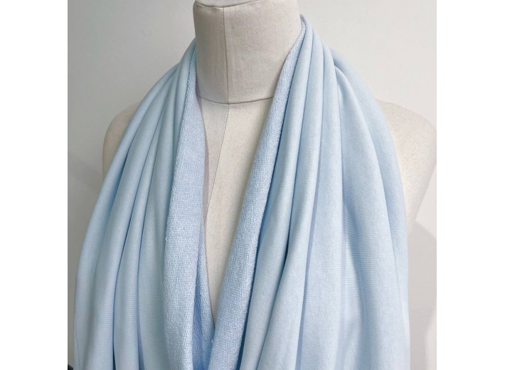 Футер 3х нитка петля Небесно-голубой