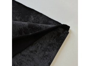 Футер 3х нитка петля Варенка Черный (диагональ)