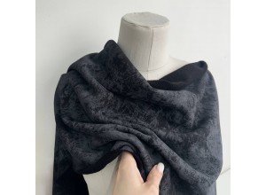 Футер 3х нитка петля Варенка Черный (диагональ)