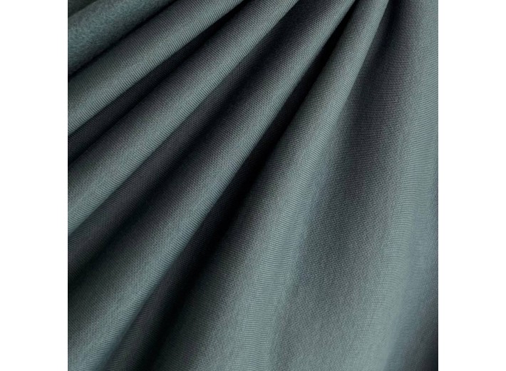 Футер 3х нитка с начесом Изумрудно-графитовый (Американский)