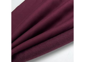 Футер 3х нитка с начесом Винный (Американский)