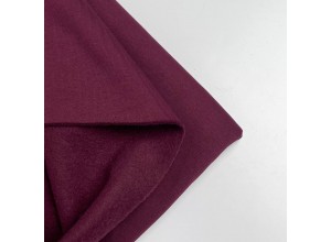 Футер 3х нитка с начесом Винный (Американский)