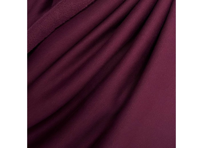 Футер 3х нитка с начесом Винный (Американский)