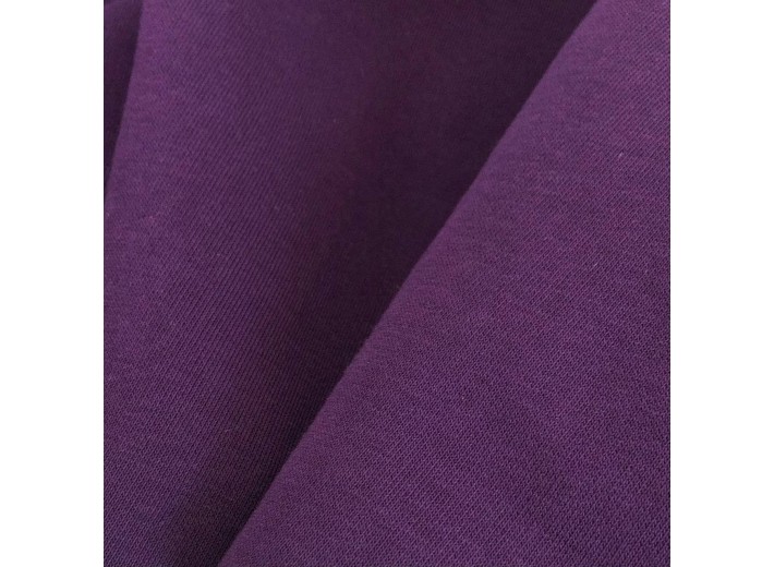 Футер 3х нитка с начесом Темно-фиолетовый