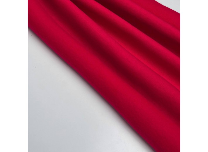 Футер 3х нитка с начесом Красный