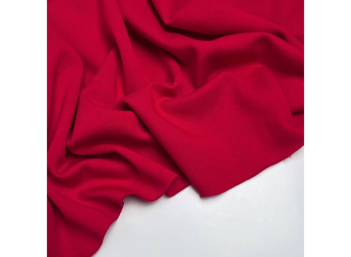 Футер 3х нитка с начесом Красный