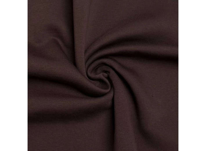 Футер 3х нитка с начесом Темно-коричневый