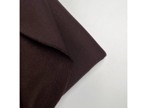 Футер 3х нитка с начесом Темно-коричневый