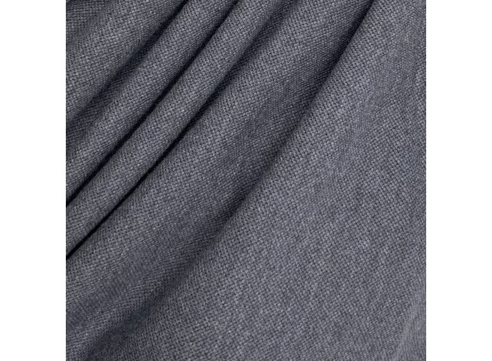 Футер-пике (3х нитка с начесом) Антрацит меланж