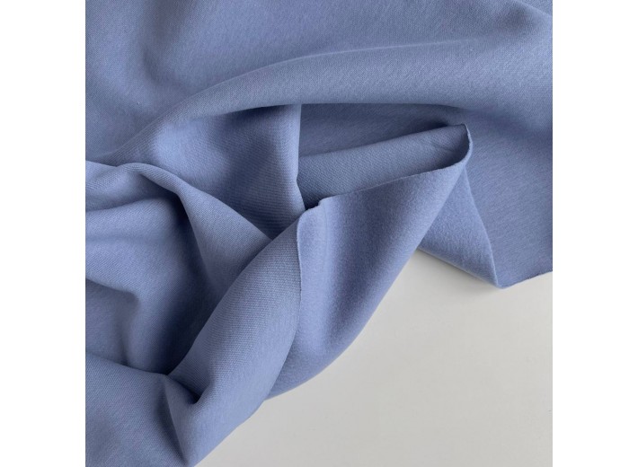 Футер 3х нитка с начесом Сумеречно-синий (американский)