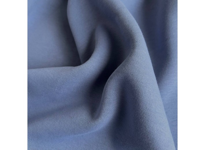 Футер 3х нитка с начесом Сумеречно-синий (американский)