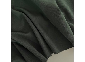 Футер-пике (3х нитка с начесом) Темно-зеленый