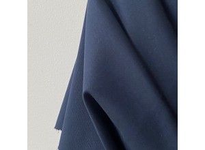 Ткань хлопковая Peach effect Черно-синий (265 г/м2)
