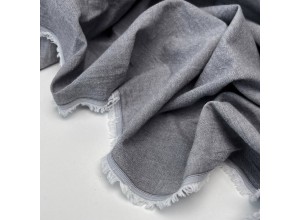 Хлопок вареный Серый меланж