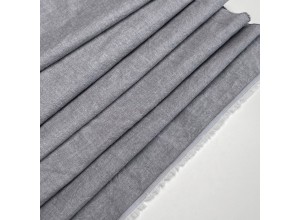 Хлопок вареный Серый меланж