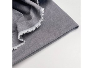 Хлопок вареный Серый меланж